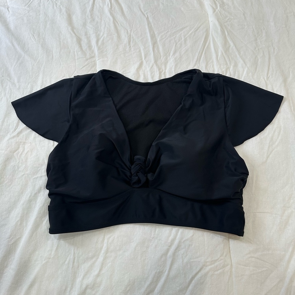 Torrid Black Crop Bikini Top - Picture 4 of 6
